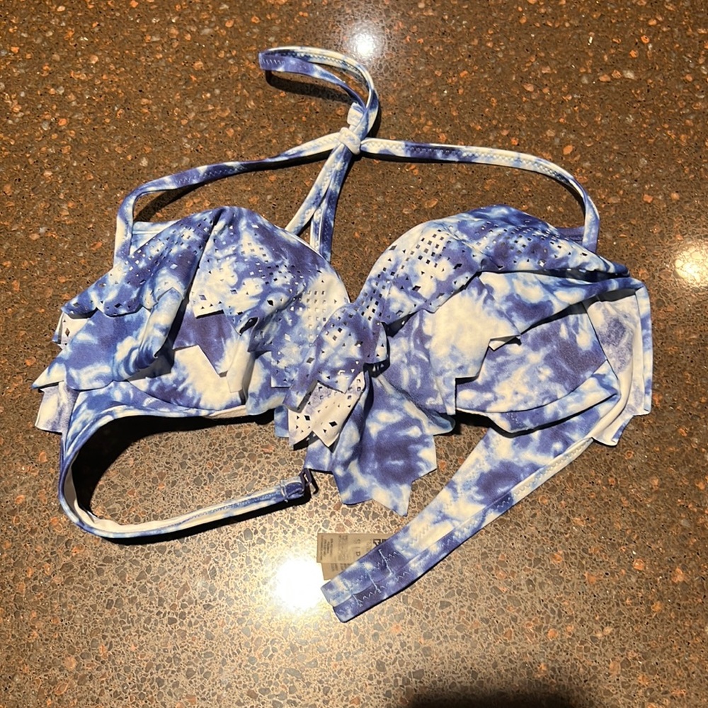 PINK size Small Push Up Swim top